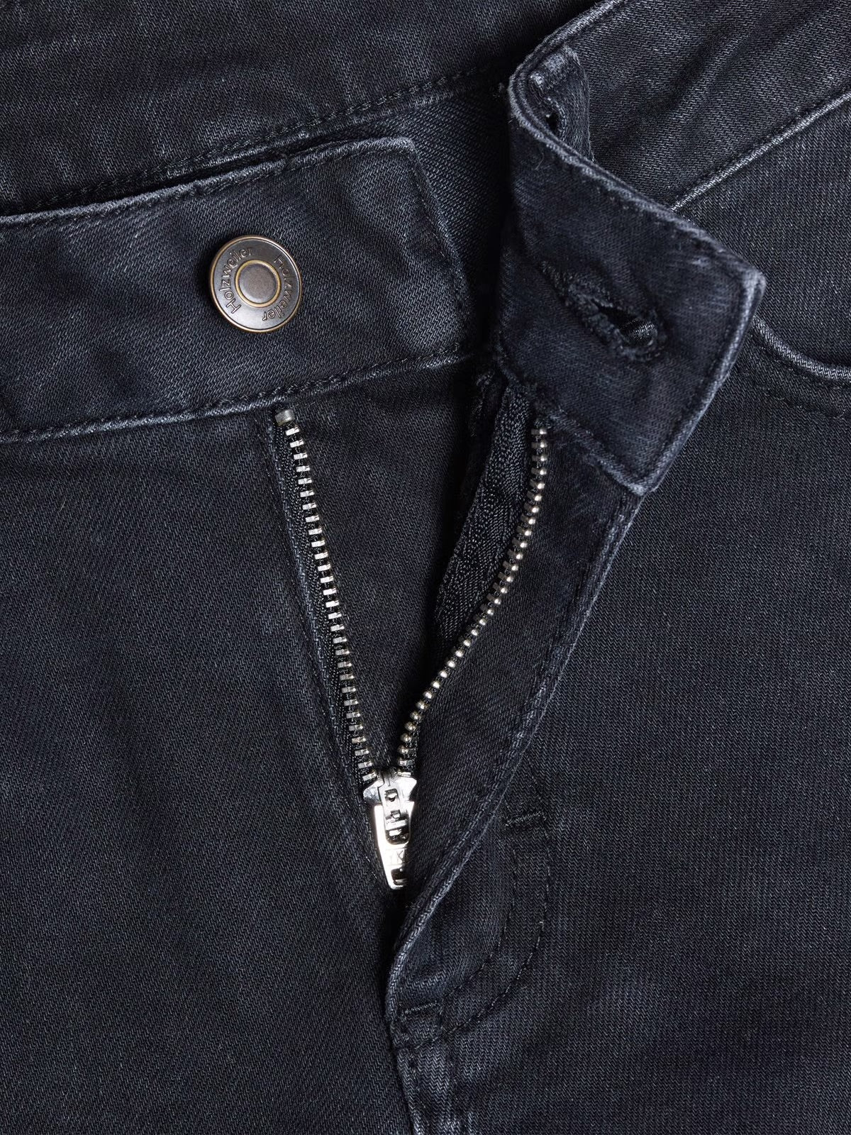 W Low Jeans, Black Washed
