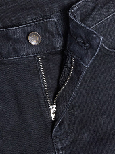 W Low Jeans, Black Washed