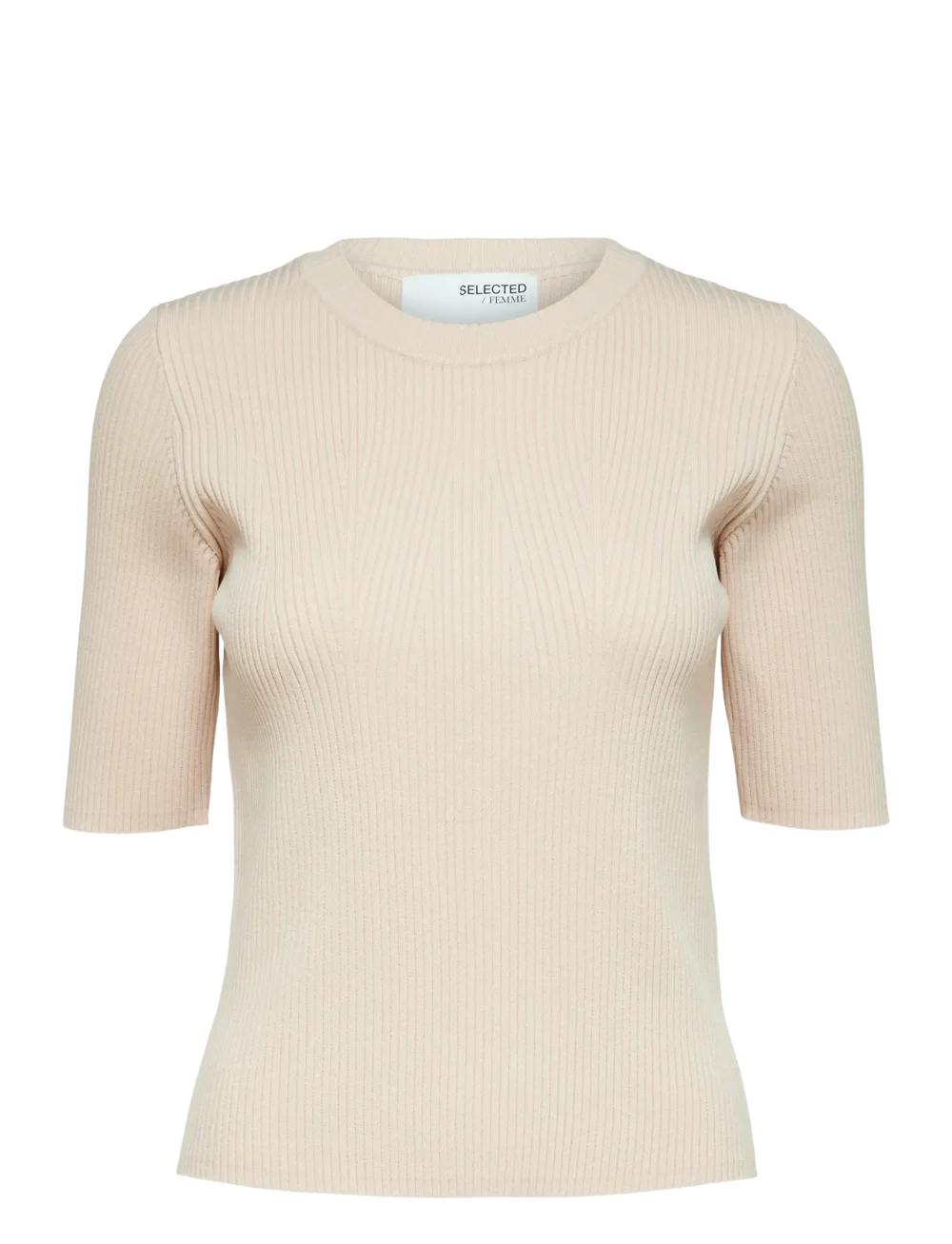 Mala 2/4 Knit o-neck, Birch