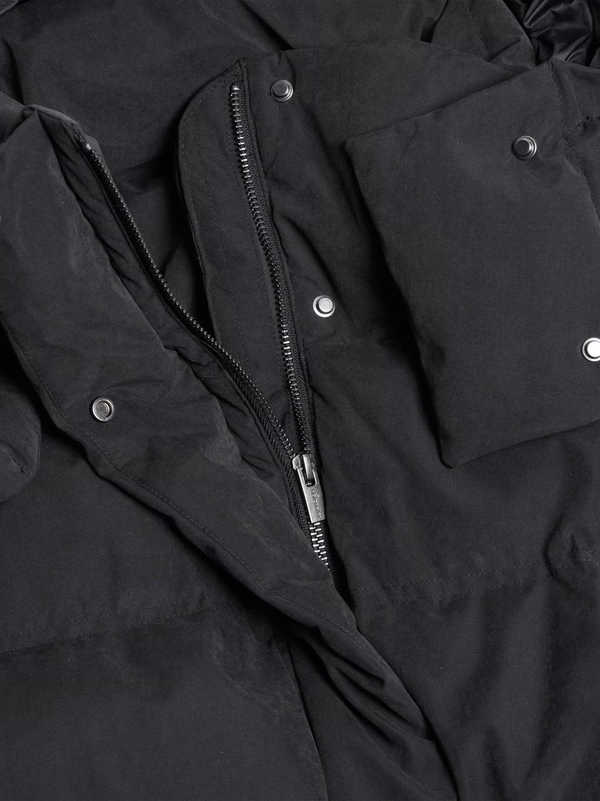 Steilia Brushed Down Jkt, Black