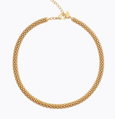 Classic Rope Necklace Gold Gold
