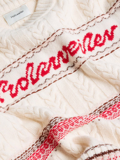 W. Holzweiler Logo Crew, Red Mix