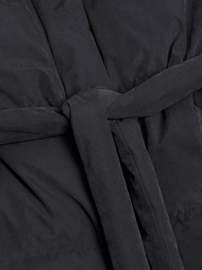 Steilia Brushed Down Jkt, Black