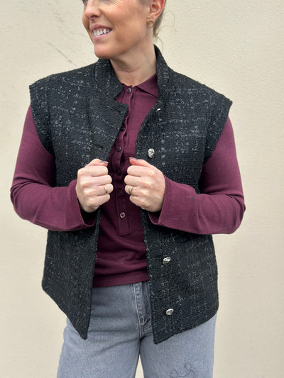 Osin 2 Waistcoat, Black