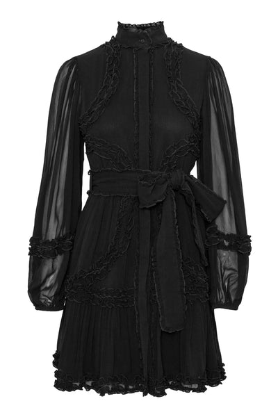 Violetta Mini Dress, Black