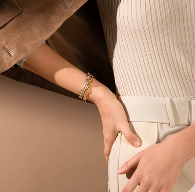 Betty Chain Bracelet Gold Gold