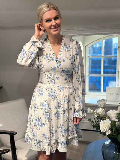 Miller Floral Dream Dress, Light Blue