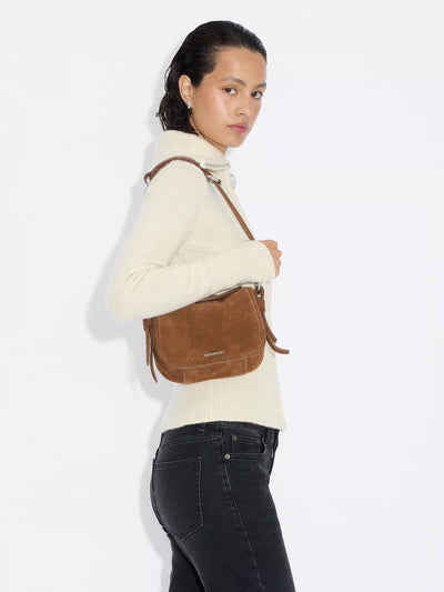 Bud Sued Bag Mini, Camel