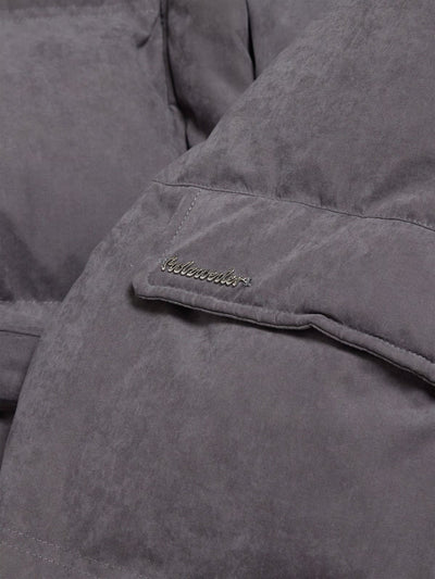 Steila Brushed Down Jacket, Grey