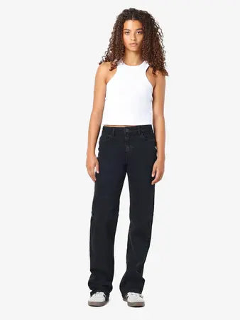 Yolanda NW Wide Jeans ,Black
