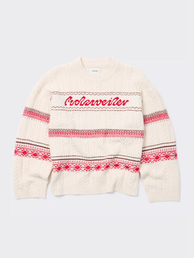 W. Holzweiler Logo Crew, Red Mix