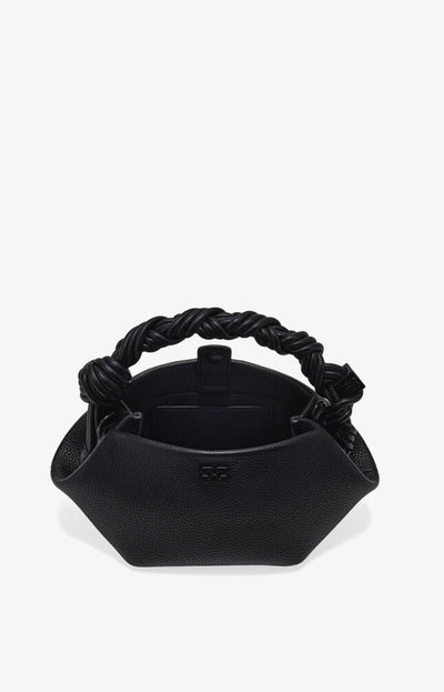 Ganni Bou Bag Mini, Grained Black