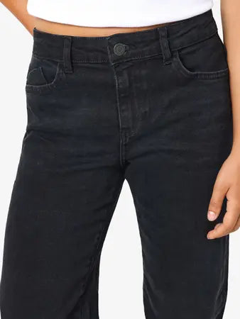 Yolanda NW Wide Jeans ,Black