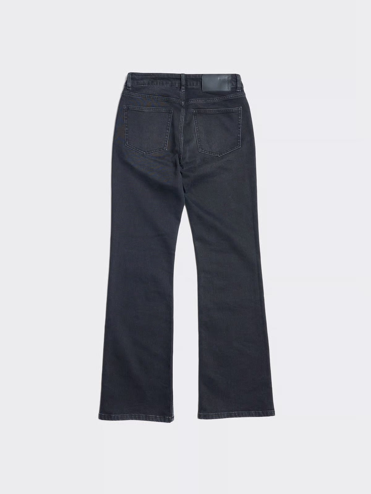 W Low Jeans, Black Washed
