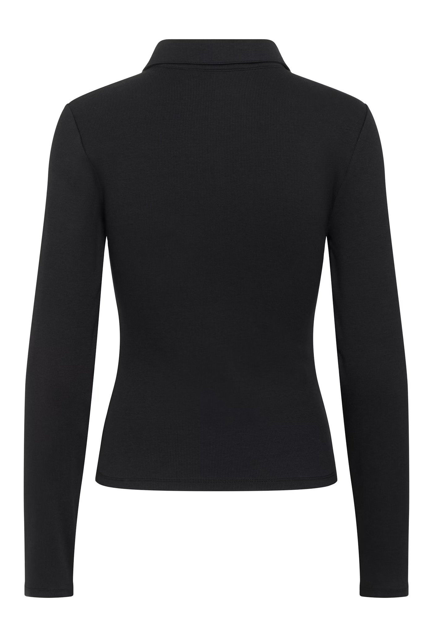 Drew LS Polo Top, Black