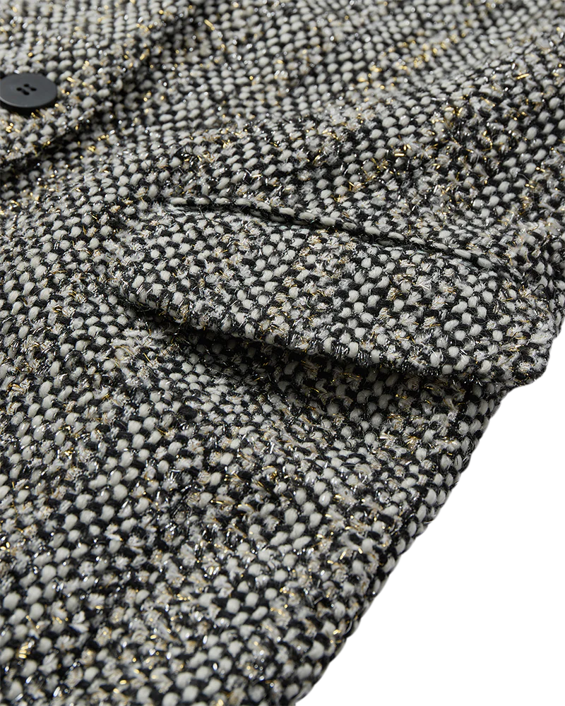 Rubi Waistcoat, Jet Stream w. Black
