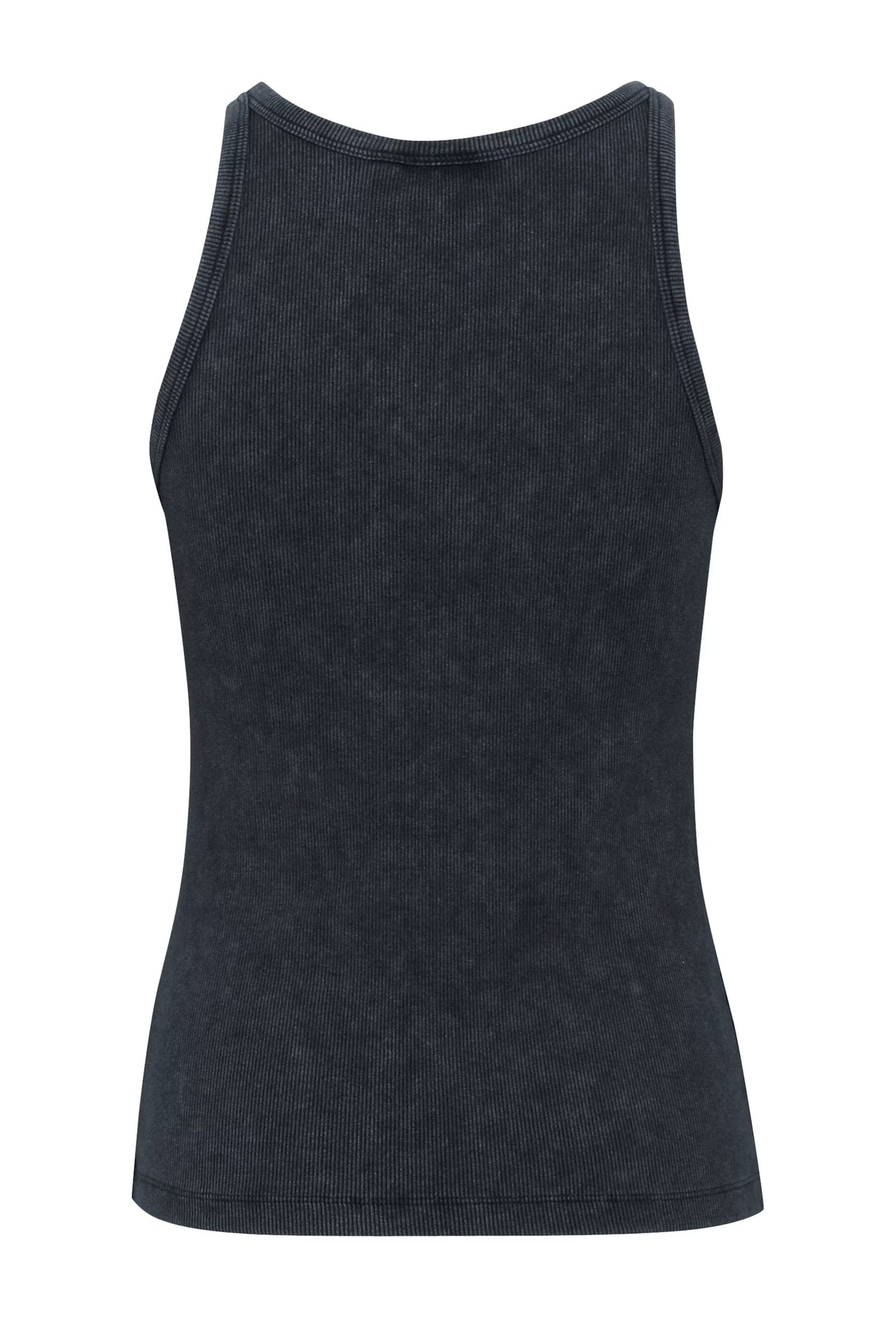 Drew Washed Logo Tank, Grey Washed