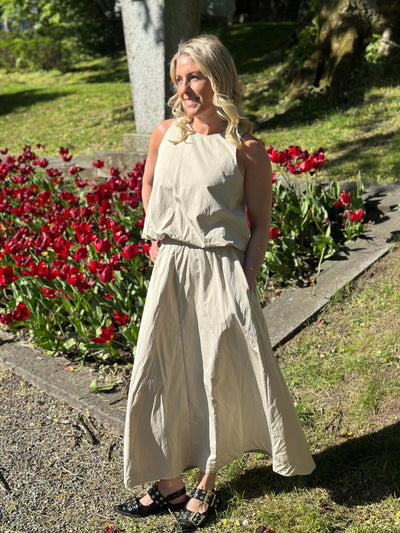 Lea 1 Top, Beige