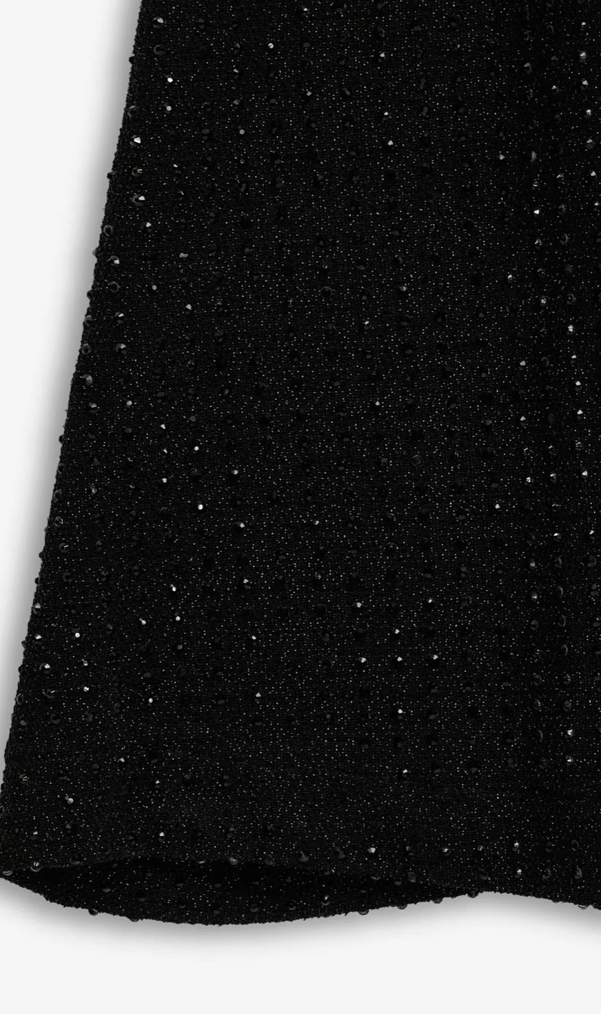 Luxe Sequin Skirt, Black