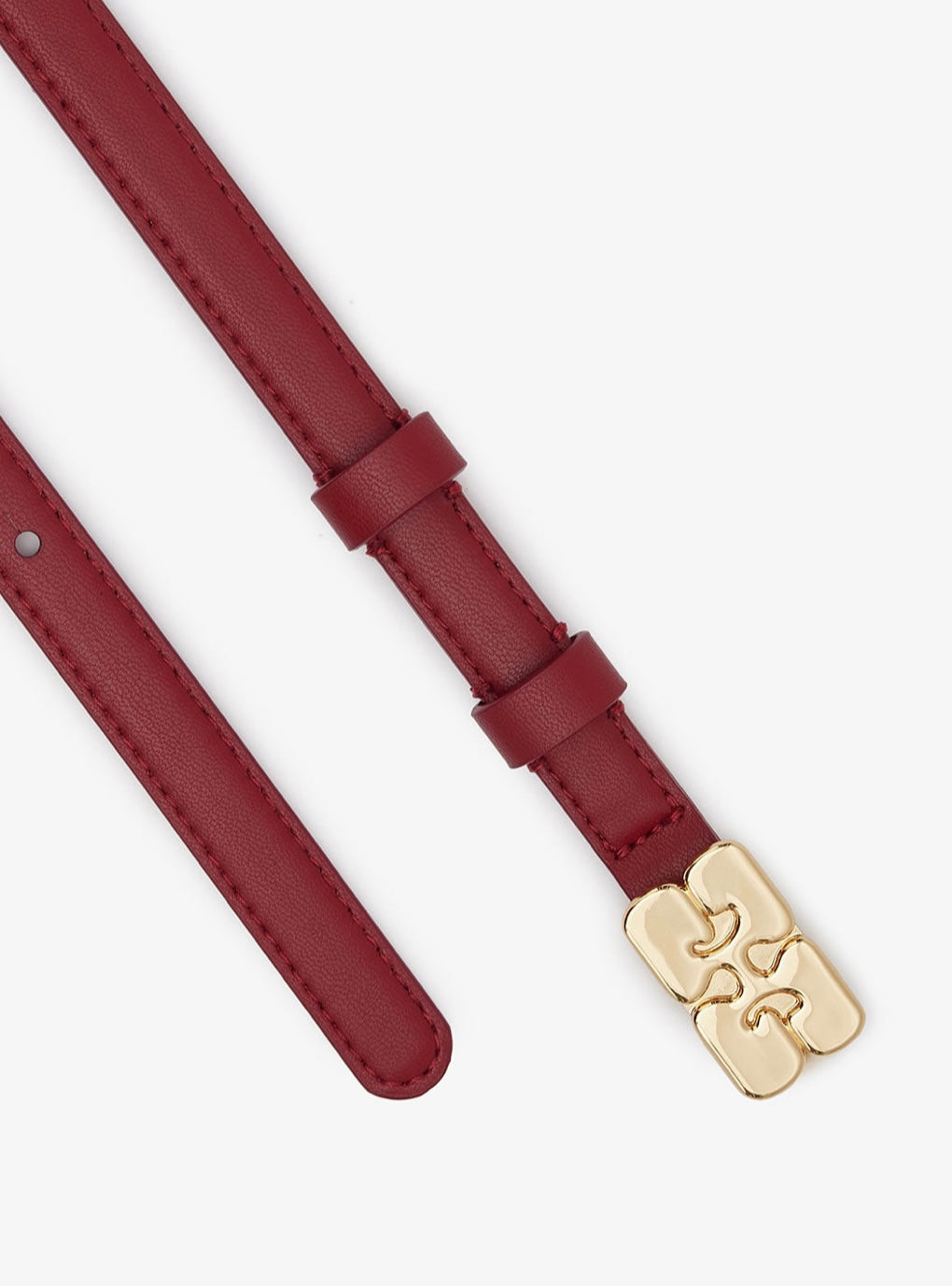 Kat Belt Small, Red Dahlia