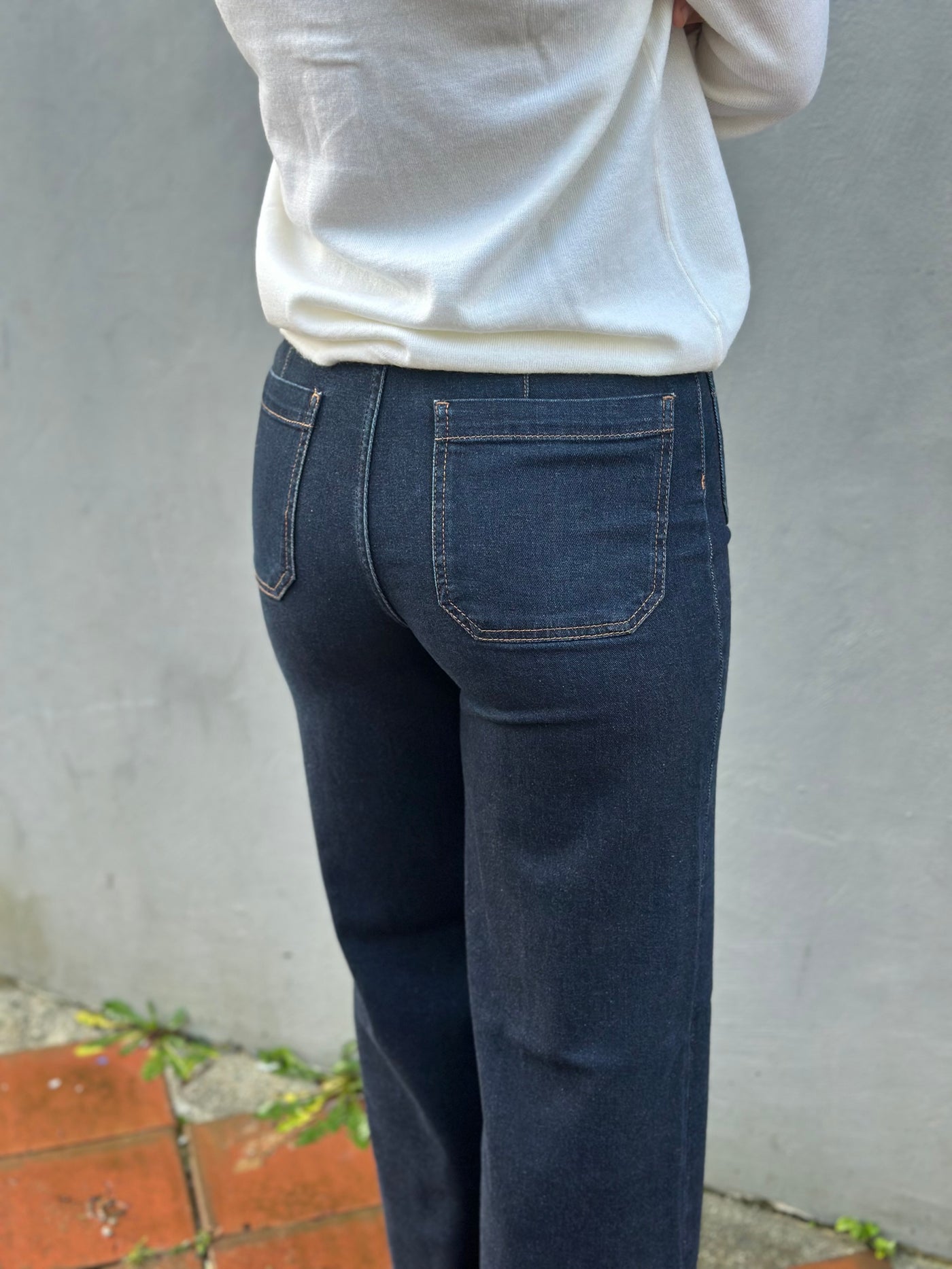 Colette Lyon Jeans Long, Dark Blue