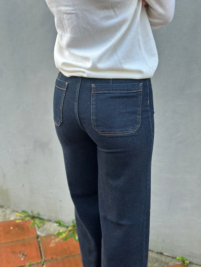 Colette Lyon Jeans Long, Dark Blue