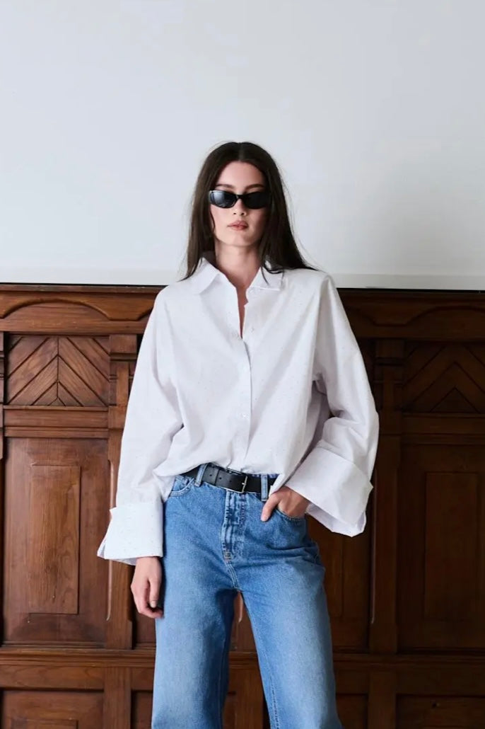 Atari Embellish Shirt, White