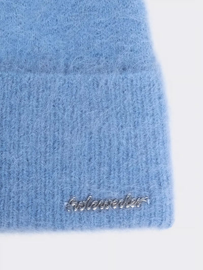 Tine Fluffy Beanie, Lt. Blue