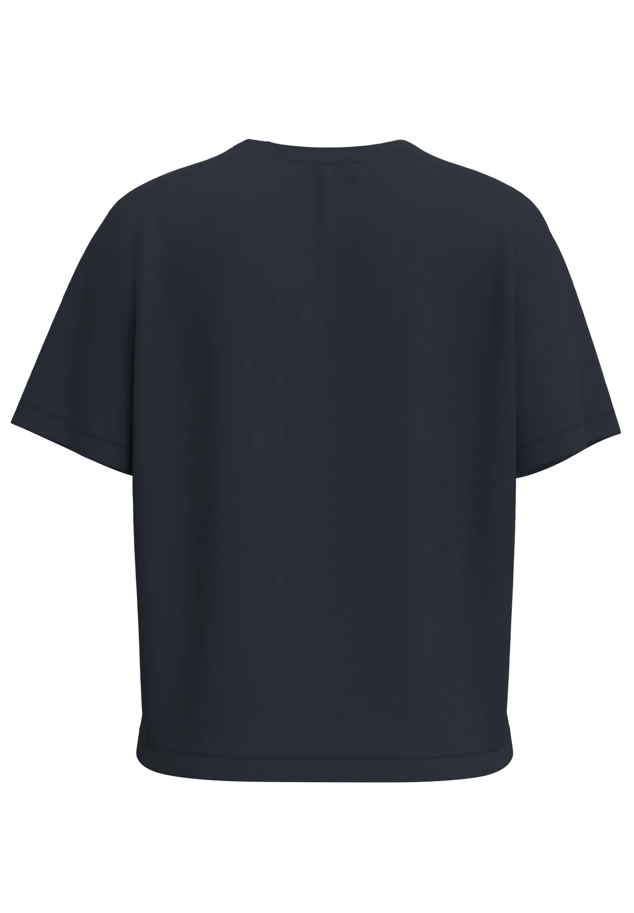 Essential SS Boxy Tee, Dark Sapphire