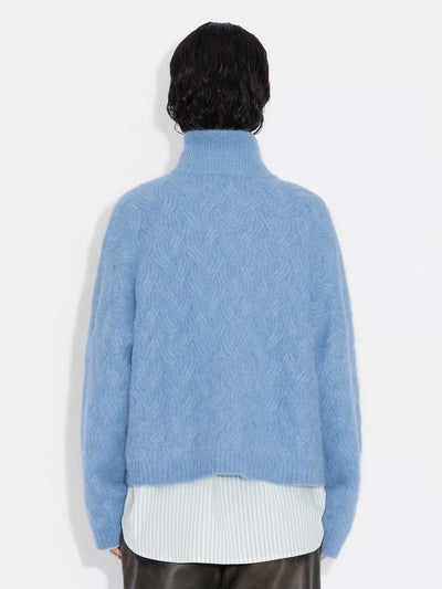 Tine Powder Cardigan, Blue