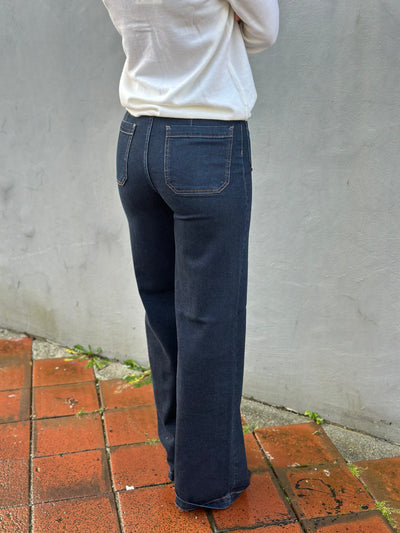 Colette Lyon Jeans Long, Dark Blue