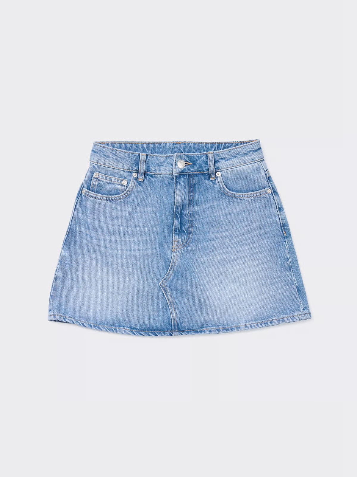 Denim Mini Skirt Lt. Blue