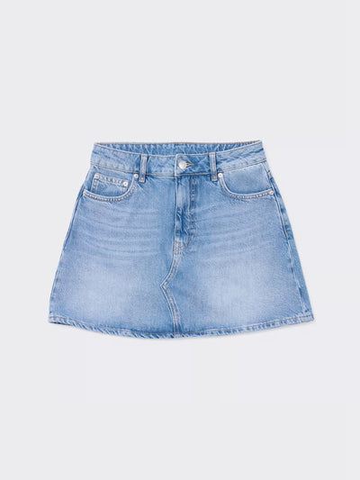 Denim Mini Skirt Lt. Blue