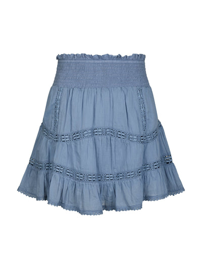 Robby S Voile Skirt , Smoke Blue