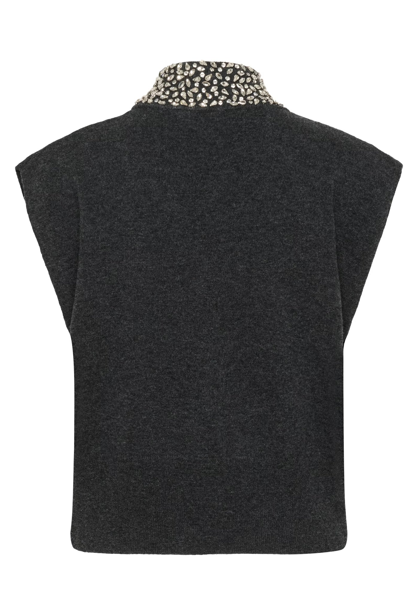 Manzi Deco Waistcoat, Deep Graphite