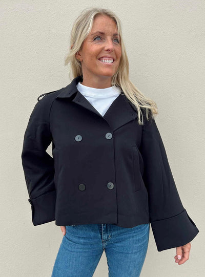Avenue Trenchcoat , Black