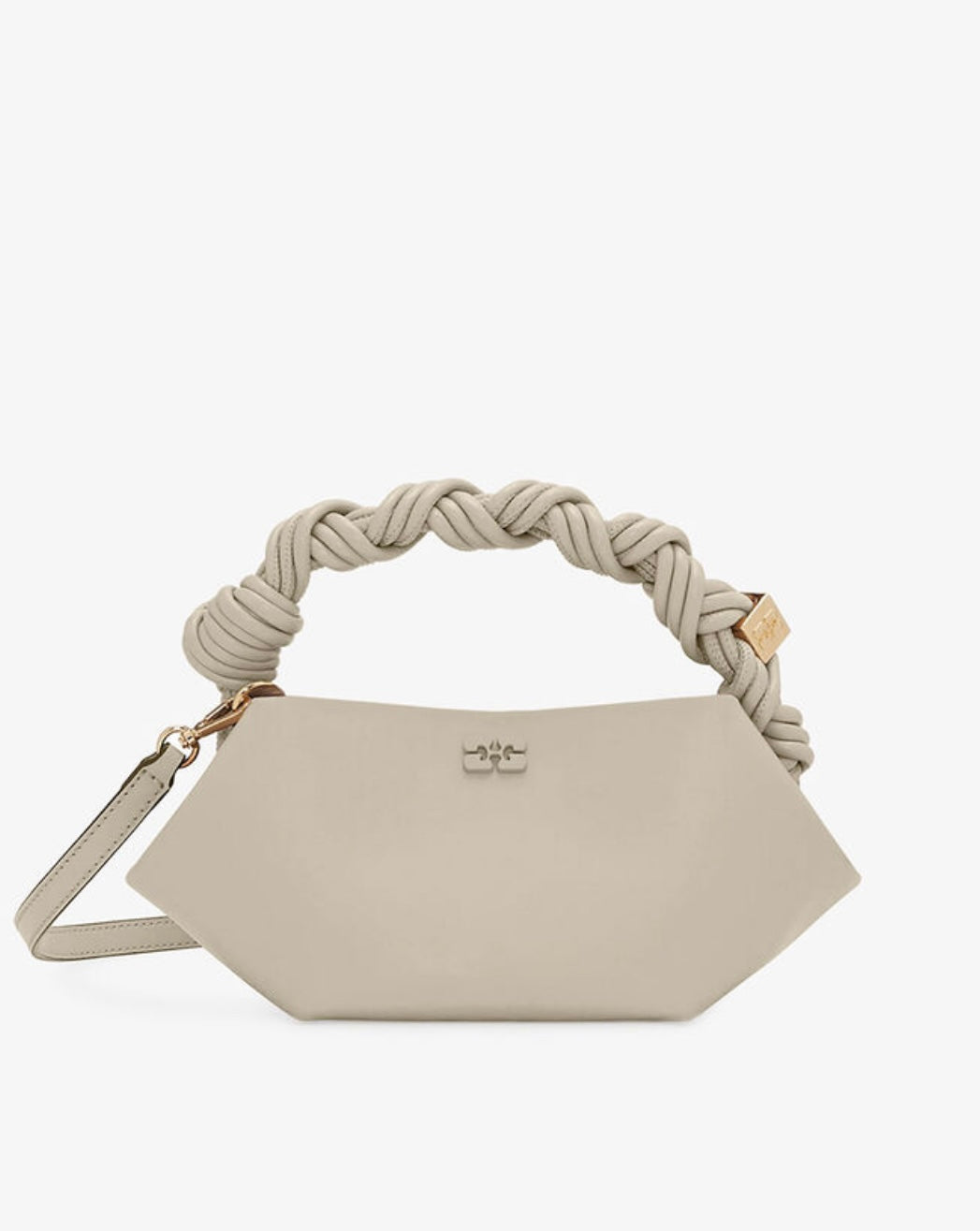 Ganni Bou Bag Mini Oyster Gray