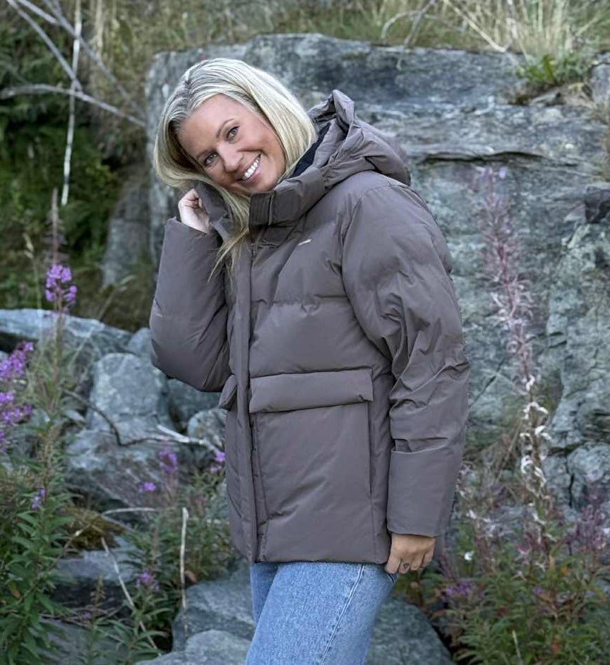 Besseggen Down Jacket , Taupe