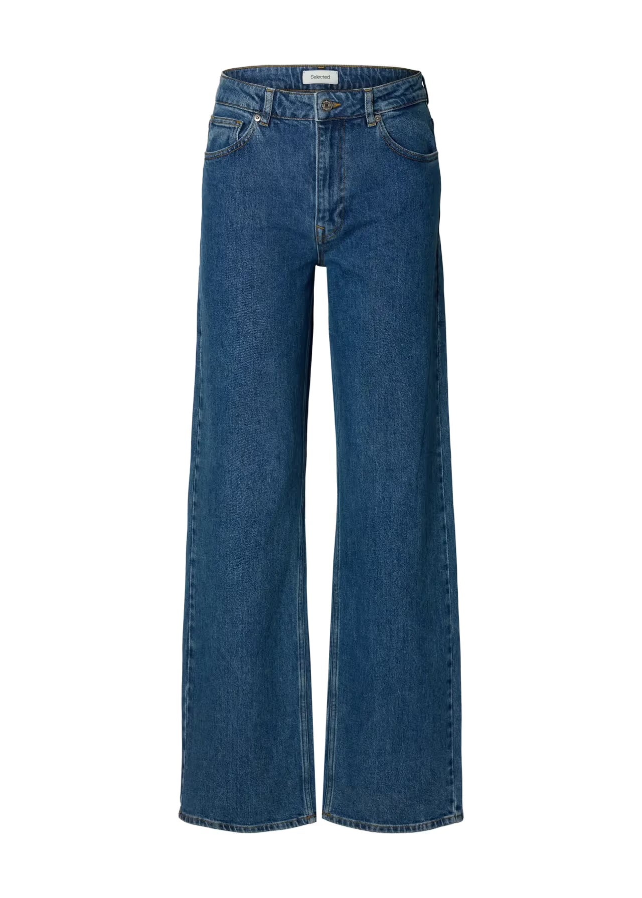 Wide Bea-Kori HW Jeans, Medium Blue