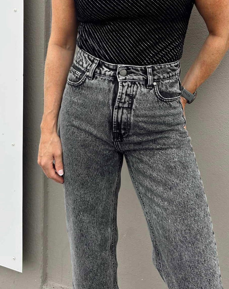Reign jeans, Washed Black