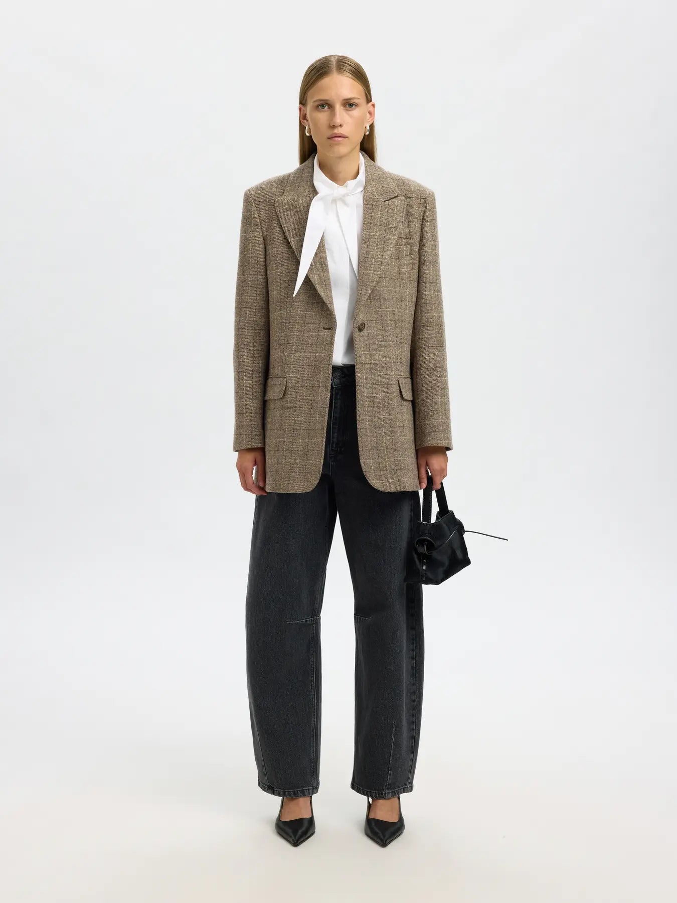 Relaxed Sille Blazer, Delicioso/Checks