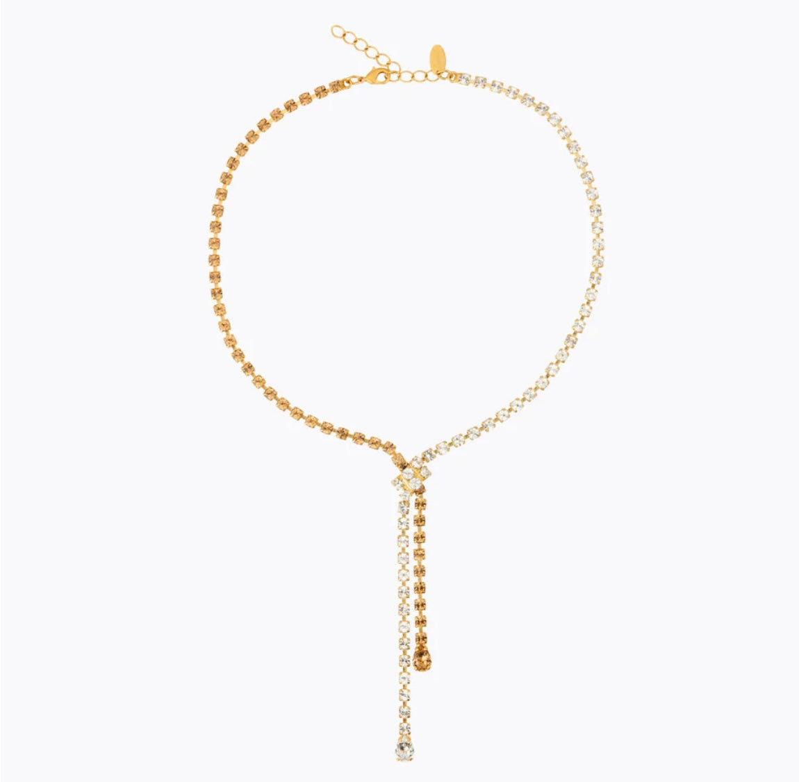 Yvette Necklace Gold Topaz Combo