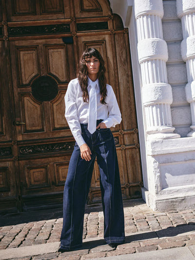 Colette Lyon Jeans Long, Dark Blue