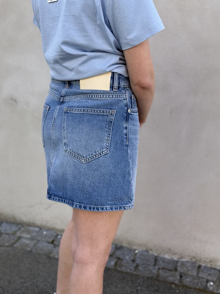 Denim Mini Skirt Lt. Blue