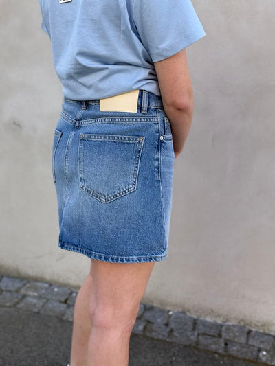 Denim Mini Skirt Lt. Blue