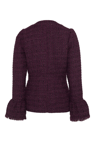 Stasya Jacket , Burgundy