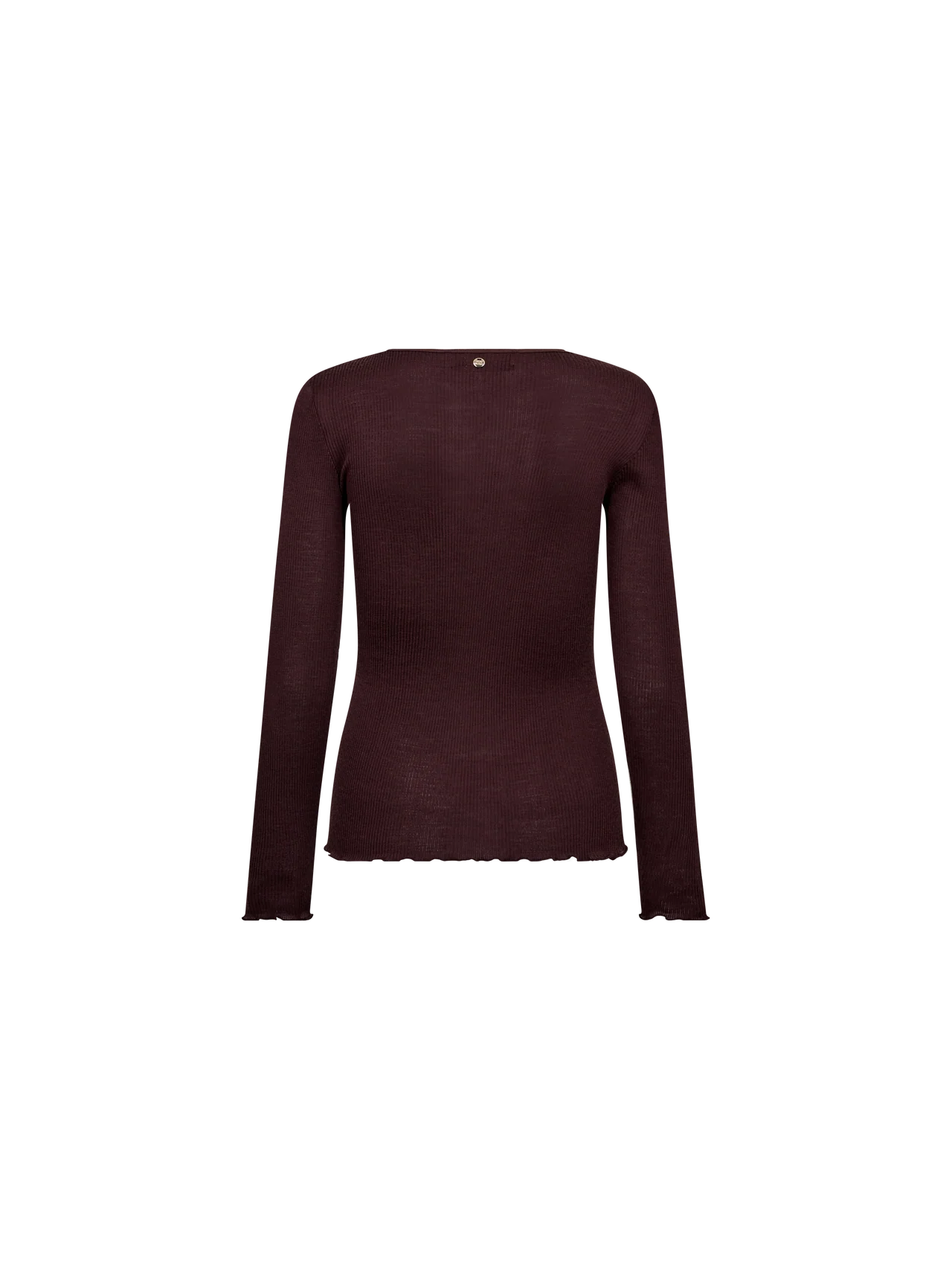 Elaibe O-LS Seamless Tee, Fudge