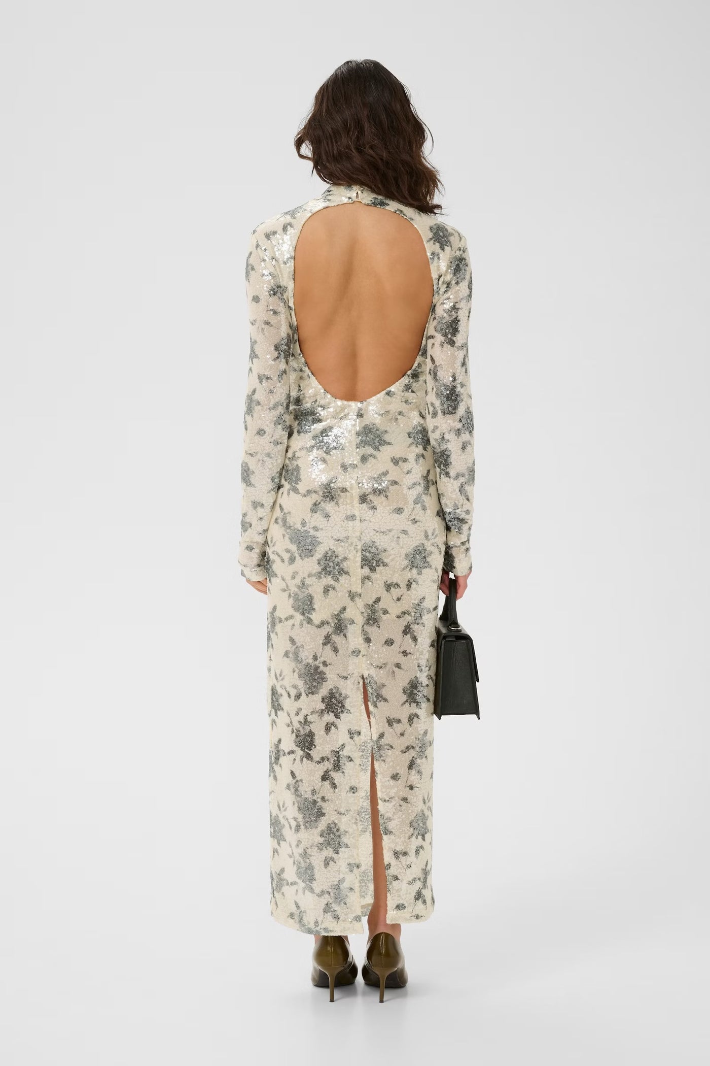 Sveda Dress, Champagne/Black