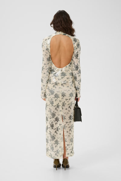 Sveda Dress, Champagne/Black