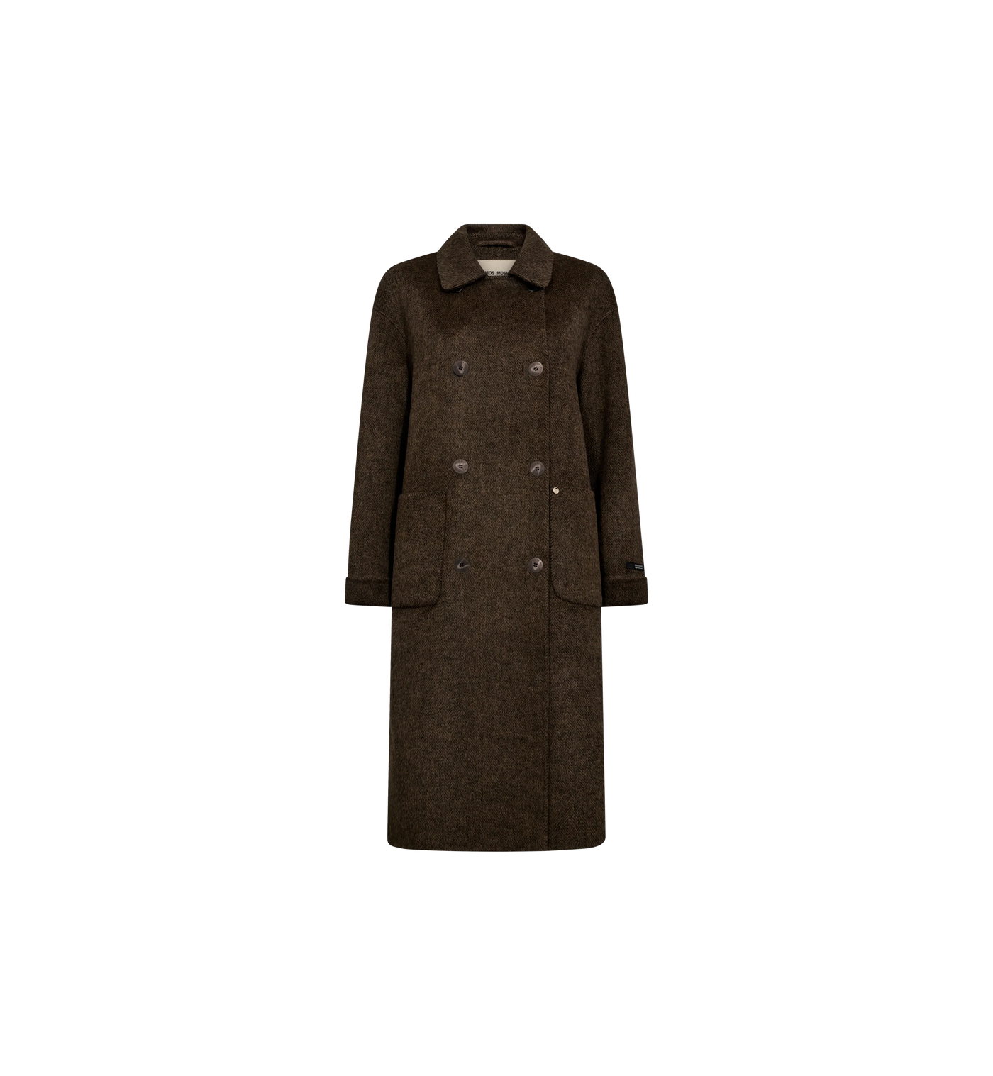 Lucca Barkley Wool Coat , Slate Black